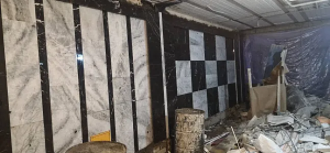 بازسازی ساختمان در هفت‌حوض