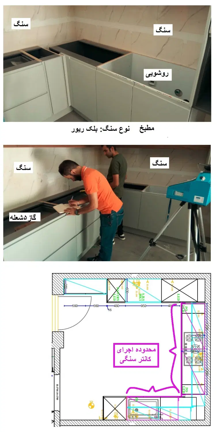 بازسازی و اجرای سنگ و بتن ایوانک - تصویر 7