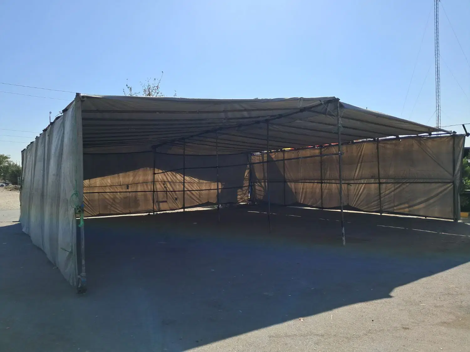 اجاره چادر برزنتی در سیروس - تصویر 2