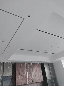نقاشی ساختمان در دریا