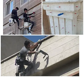شست‌وشو و رنگ‌آمیزیِ نما در فلسطین