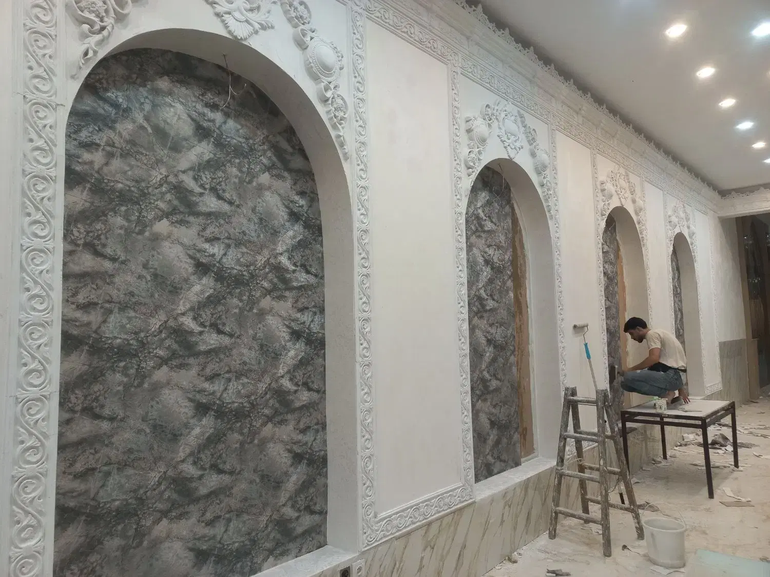 نصب کاغذ دیواری در جنت‌آباد مرکزی - تصویر 9