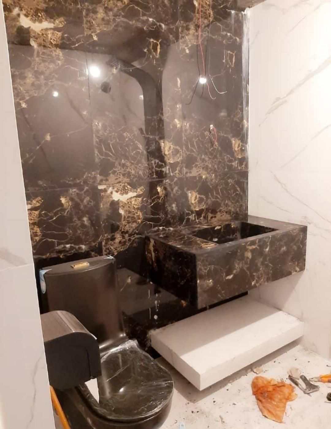 گچکاری و بازسازی ساختمان در جنت‌آباد شمالی - تصویر 9