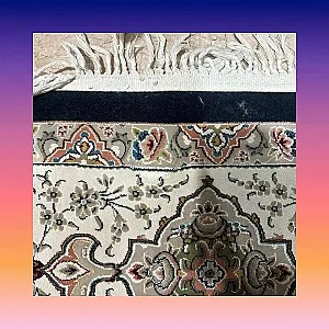 ترمیم و رفوگری فرش سوخته در پاسداران