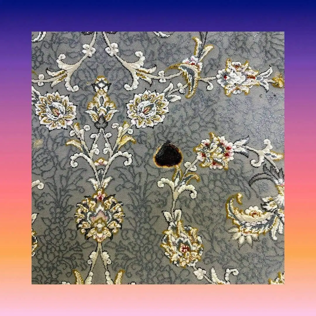 ترمیم و رفوگری فرش سوخته در پاسداران - تصویر 11