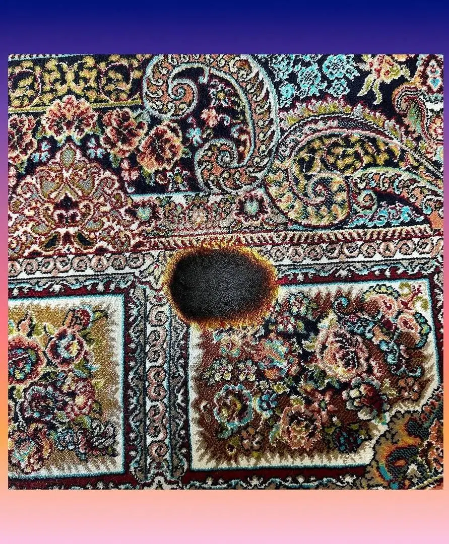 رفوگری و ترمیم سوختگی فرش در کیانشهر - تصویر 2
