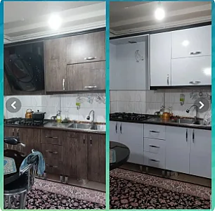 نوسازی کابینت و یخچال در امام خمینی