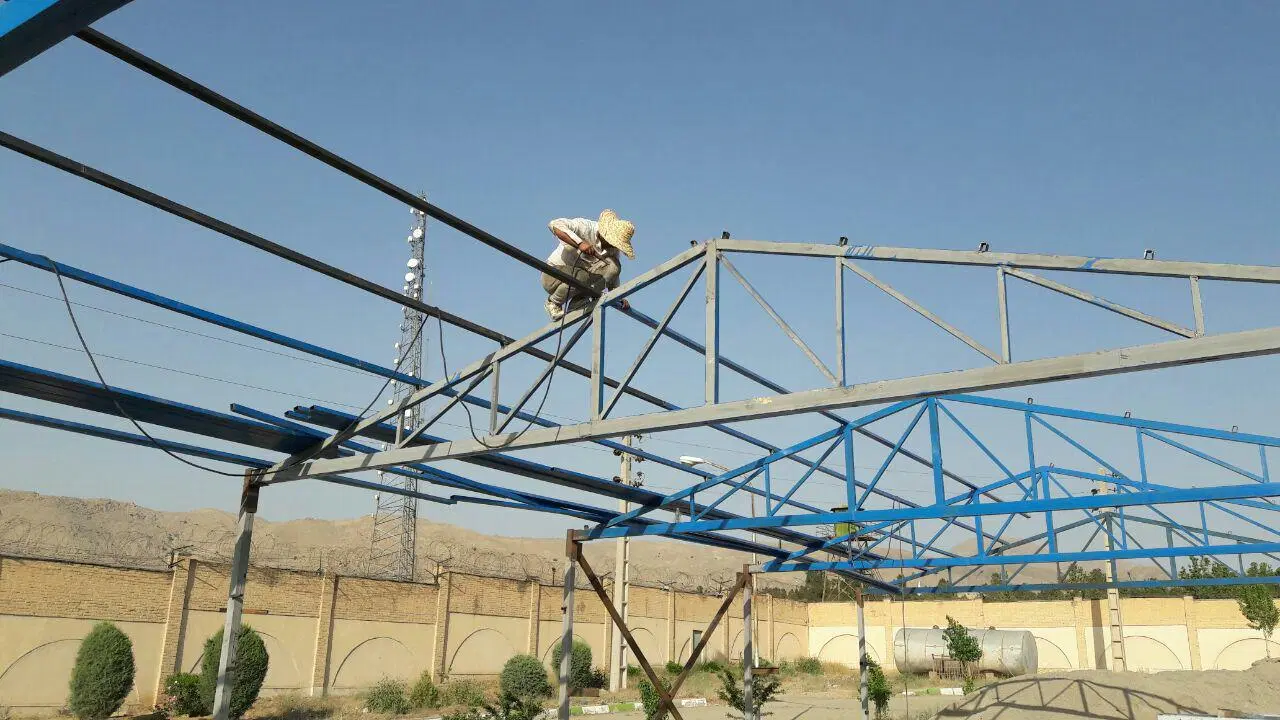 ساخت و اجرای سوله و اسکلت فلزی در یوسف‌آباد - تصویر 8