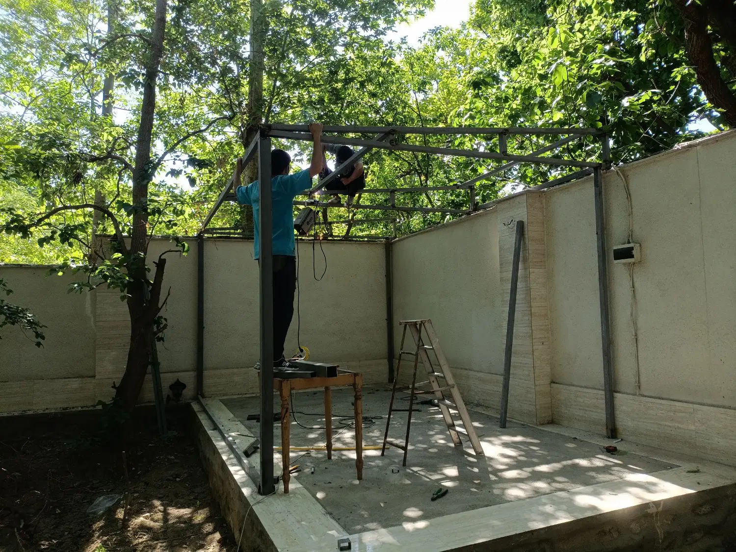 ساخت آلاچیق در کن - تصویر 4
