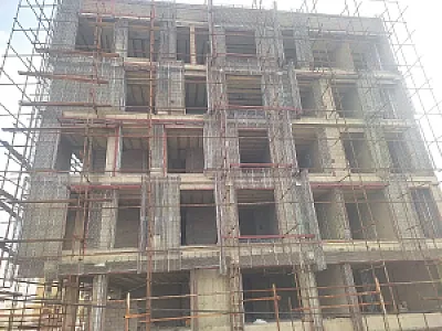 شاستی‌کشی و رابیتس‌کاری نما در سردارجنگل