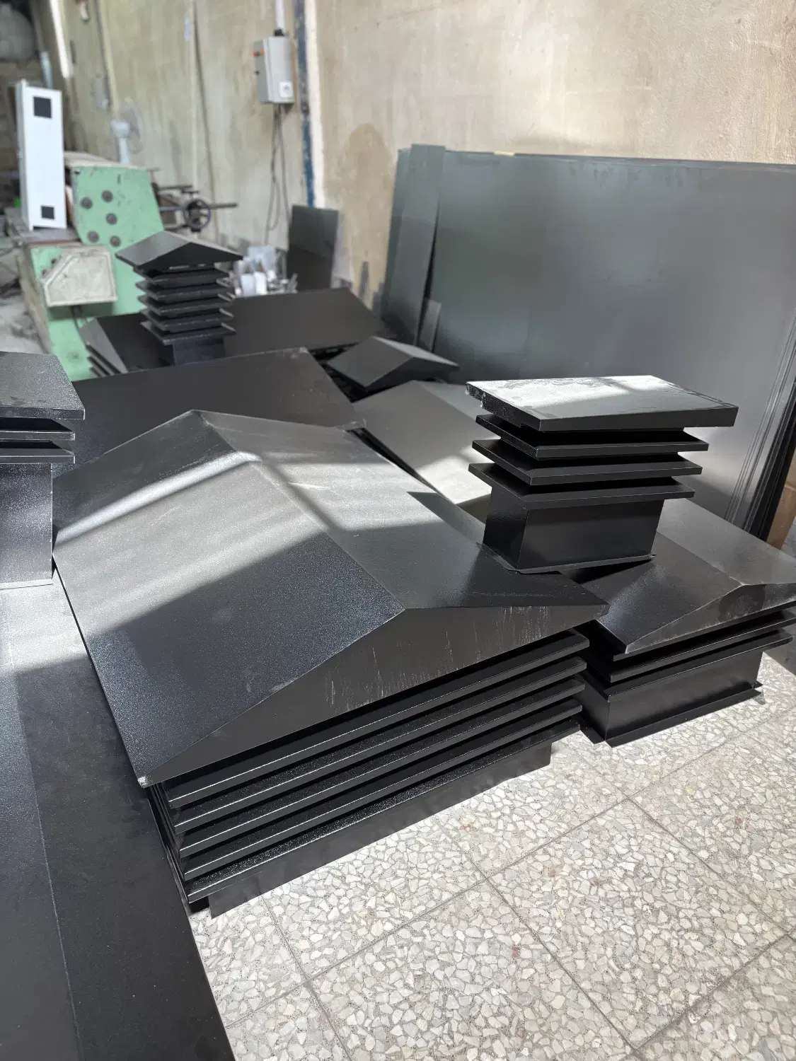ساخت کلاهک دودکش و فلاور باکس در نیروی هوایی - تصویر 4