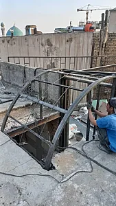 آهنگری و جوشکاری در جنت‌آباد شمالی