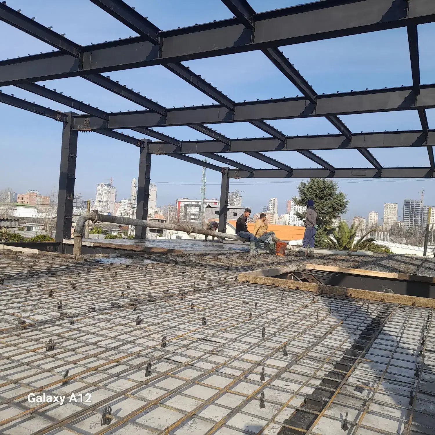 اجرای سقف کامپوزیت در جنت‌آباد شمالی - تصویر 4