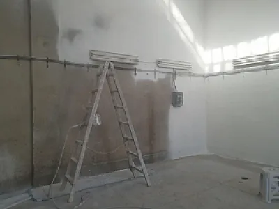 کنیتکس و نقاشی ساختمان در نازی‌آباد