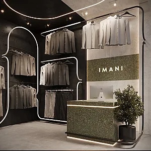 دکوراسیون بوتیک مهندس تاجداری