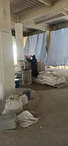 شات‌کریت و مقاوم‌سازی ساختمان در شهرک چیتگر