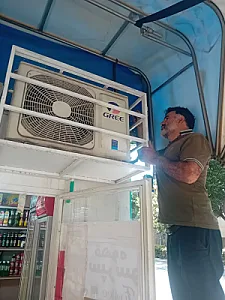 تعمیر کولر گازی و اسپیلت قیام