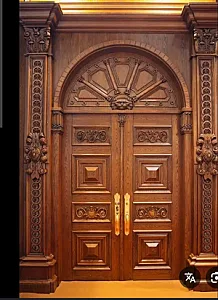 نقاشی ساختمان و چوب در نعمت‌آباد