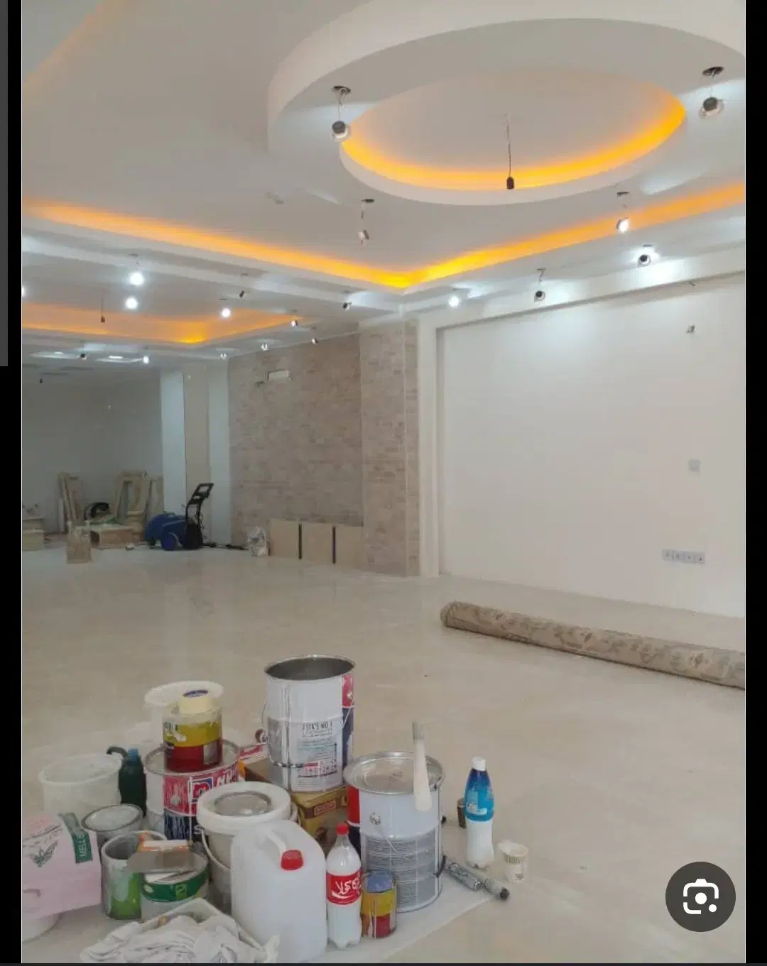نقاشی ساختمان و چوب در نعمت‌آباد - تصویر 2
