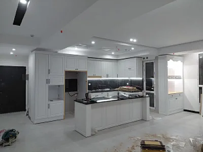 طراحی و ساخت کابینت و کمد دیواری