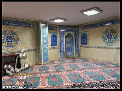 ساخت محراب و منبر مسجد در نیروی هوایی (پیروزی)
