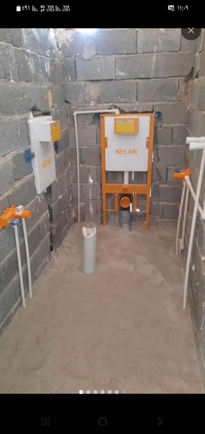 لوله‌کشی در جنت‌آباد مرکزی