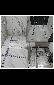 کاشی‌کاری و بازسازی ساختمان در سعادت‌آباد