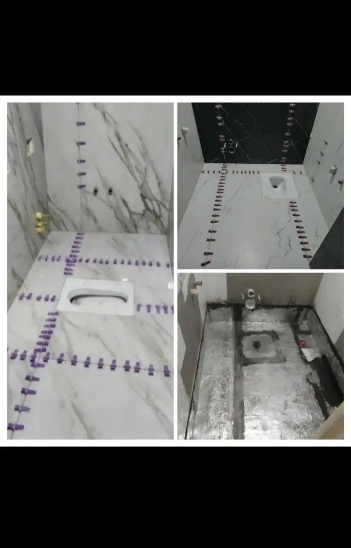 کاشی‌کاری و بازسازی ساختمان در سعادت‌آباد