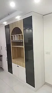 ساخت و تعمیر کابینت و کانتر کورین در اراضی عباس‌آباد