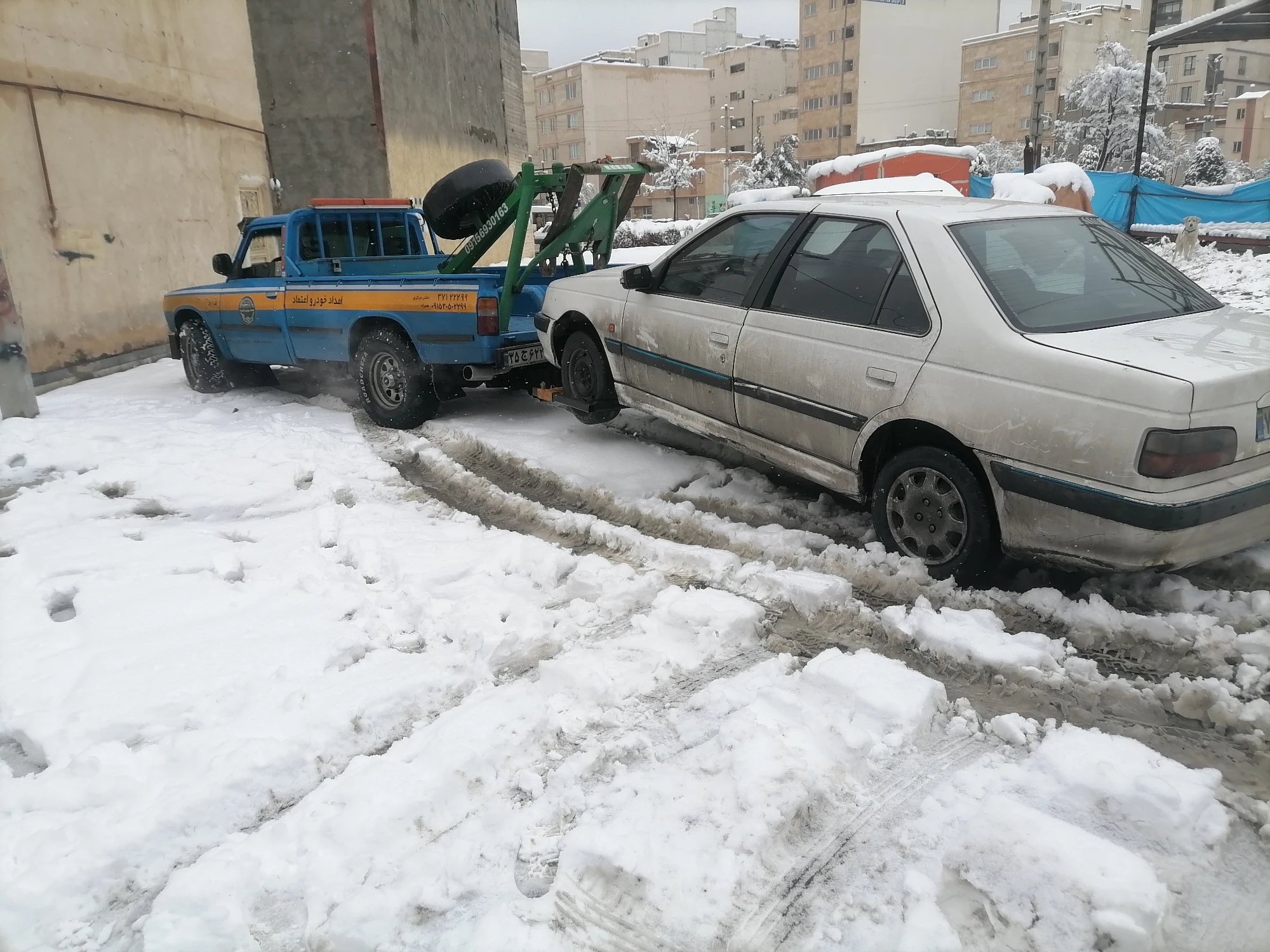 امداد خودرو یدک کش تعمیرات سیار الهیه مشهد  امین - تصویر 4