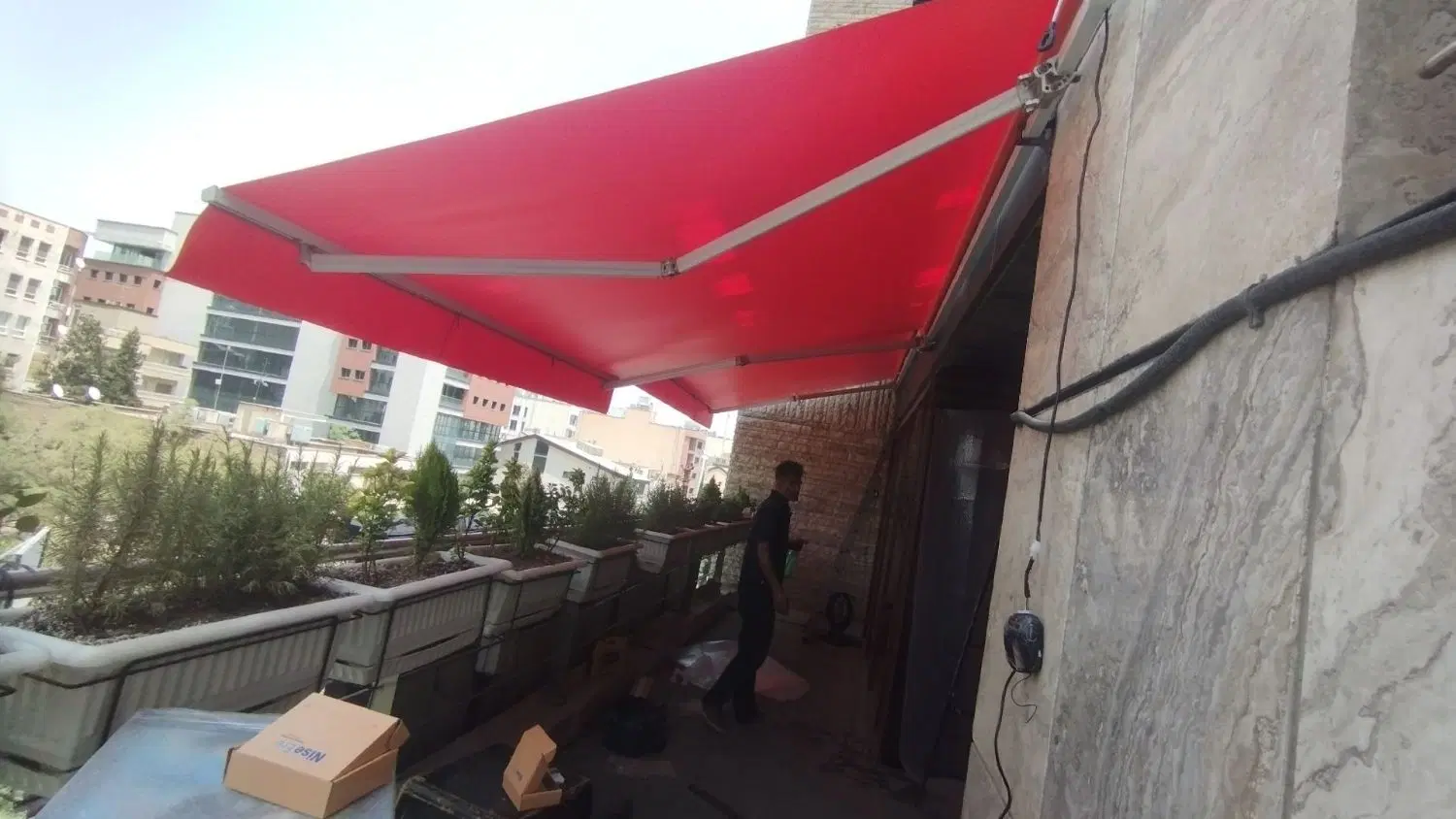 ساخت و نصب سایبان در آسمان - تصویر 5