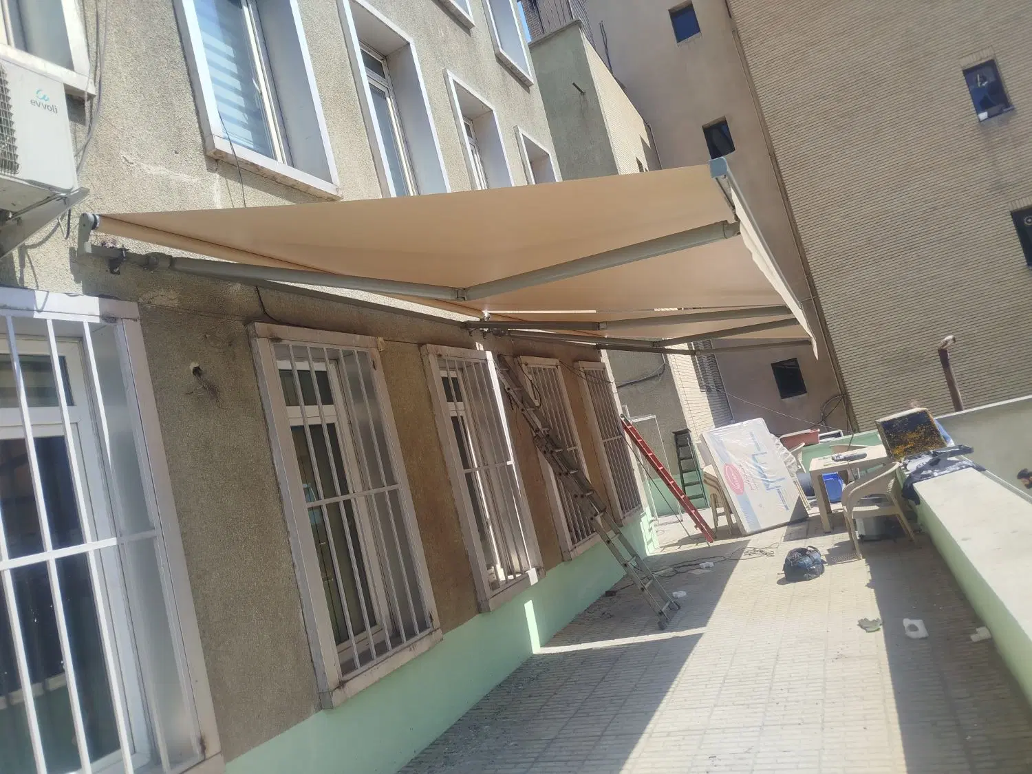 ساخت و نصب سایبان در آسمان - تصویر 11
