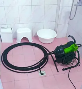 لوله‌بازکنی و تخلیه چاه در بریانک