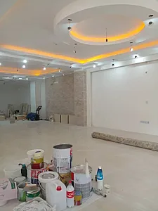 نقاشی ساختمان در شکوفه (عبدل‌آباد)