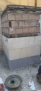 بازسازی ساختمان در جیحون