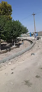 جدول‌کاری و محوطه‌سازی در صادقیه