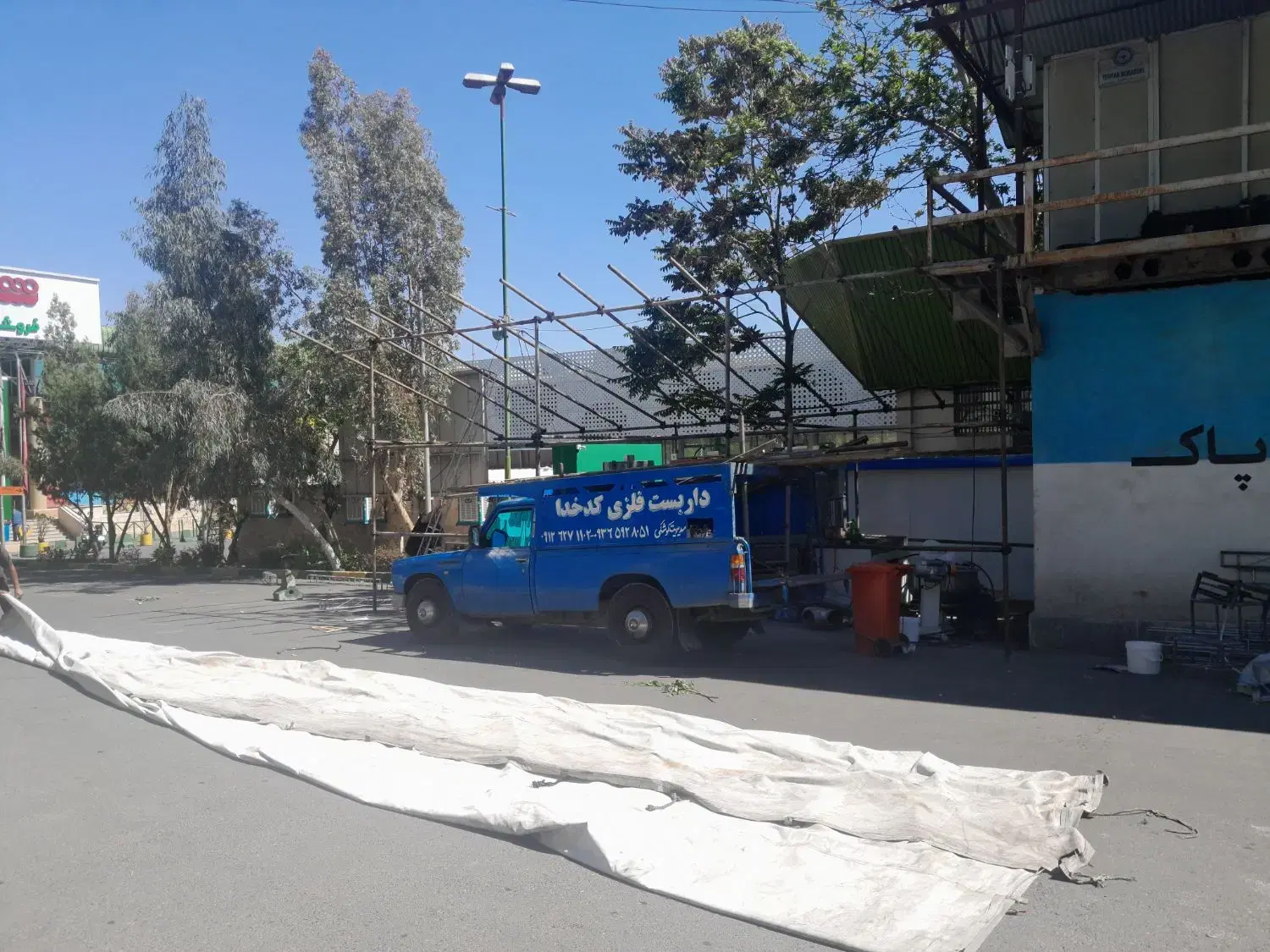 داربست‌بندی در پاسداران - تصویر 12