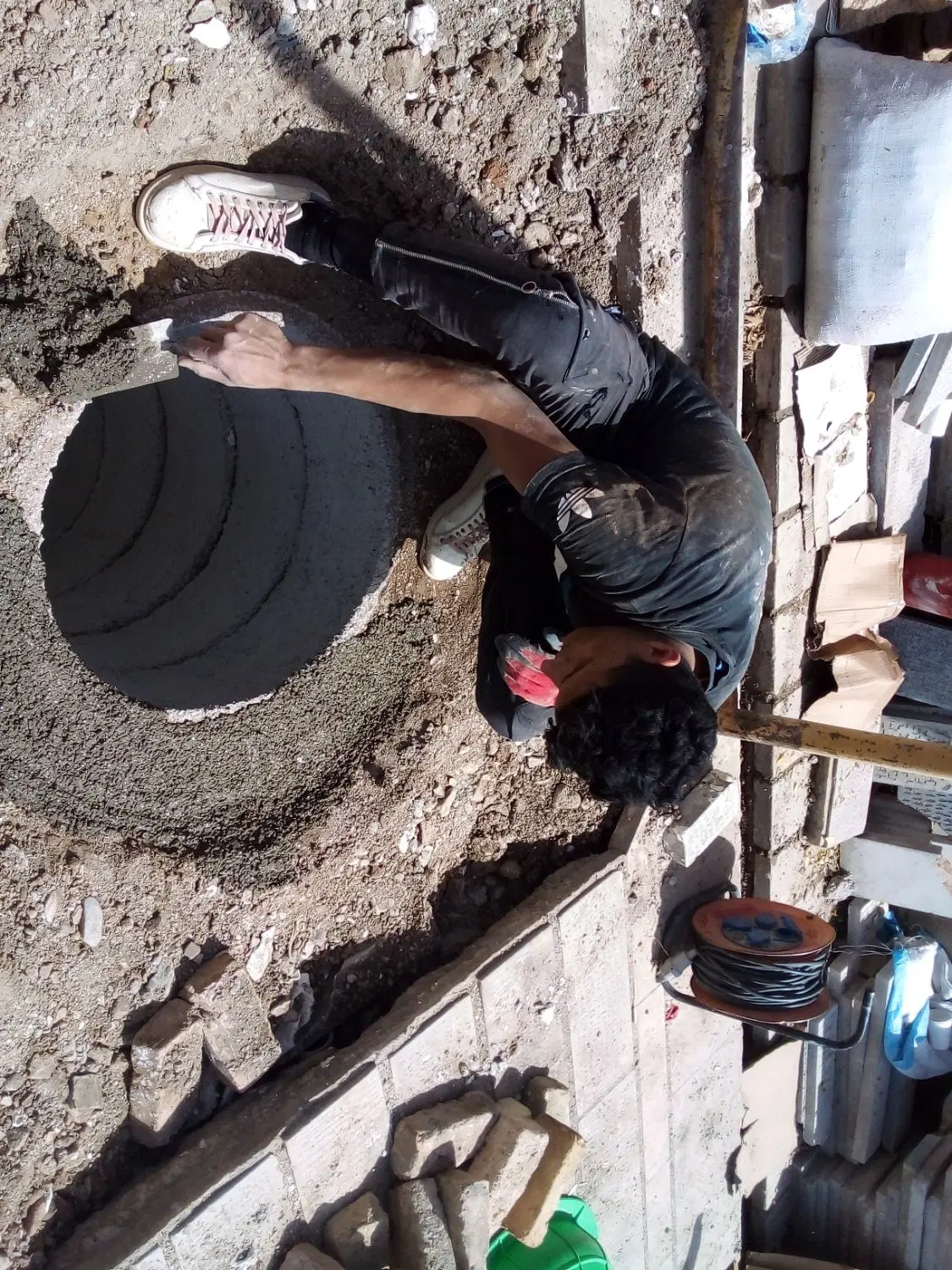 کاشی‌کاری و بنایی در فلاح