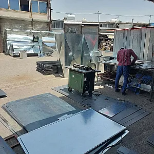 کانال‌سازی و تهویه در شهرک آزمایش