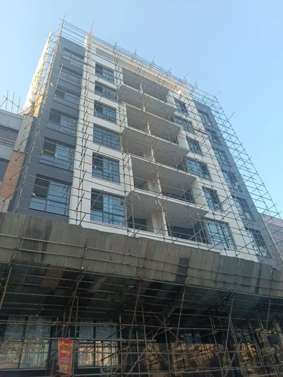 داربست فلزی در یوسف‌آباد