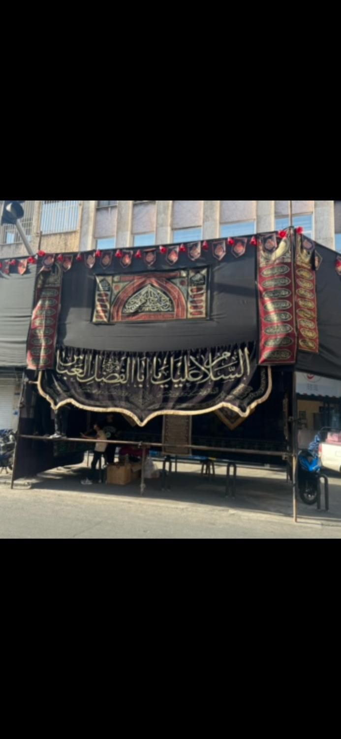 داربست فلزی در تهرانپارس غربی