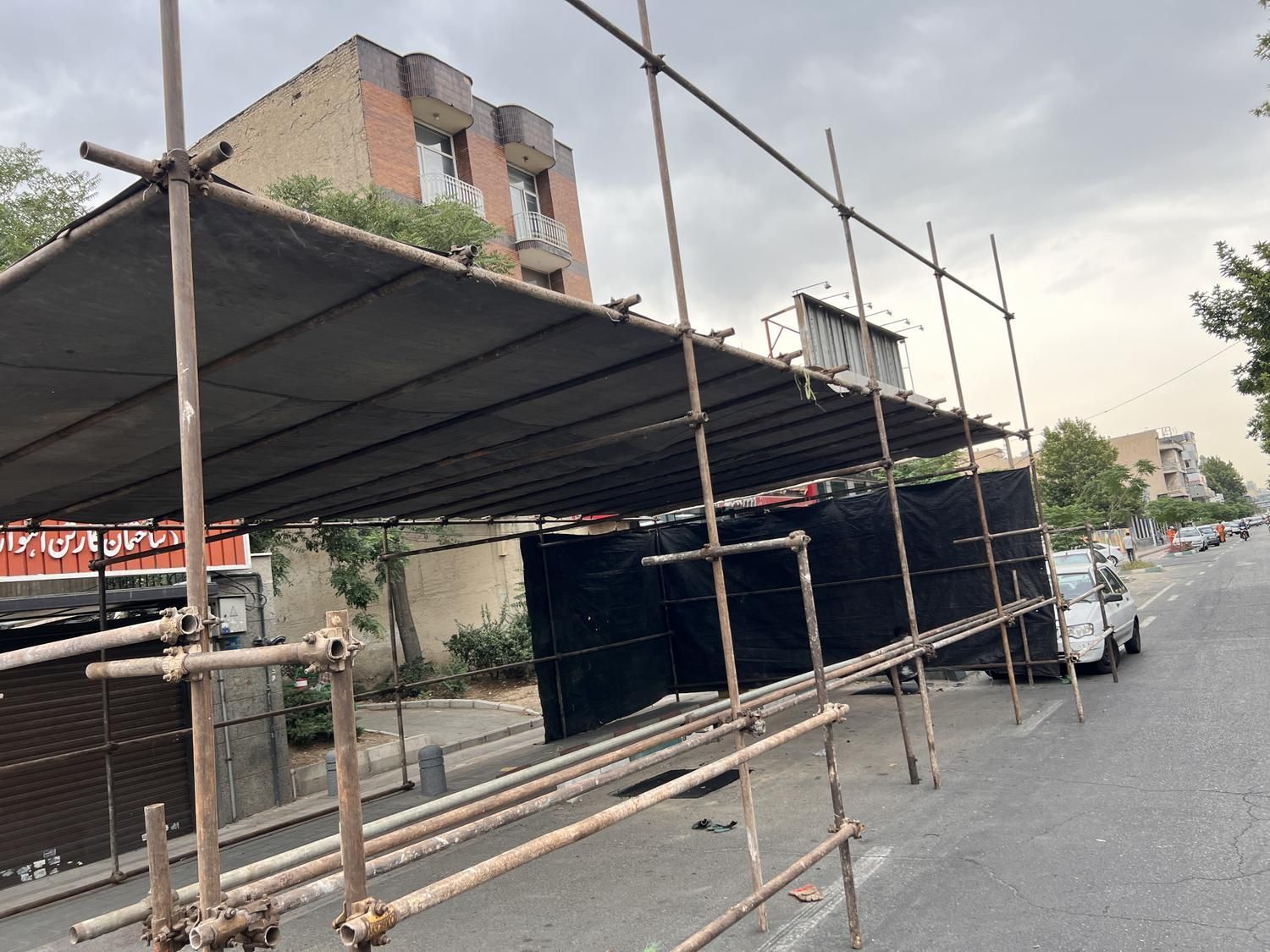 داربست فلزی در تهرانپارس غربی - تصویر 5