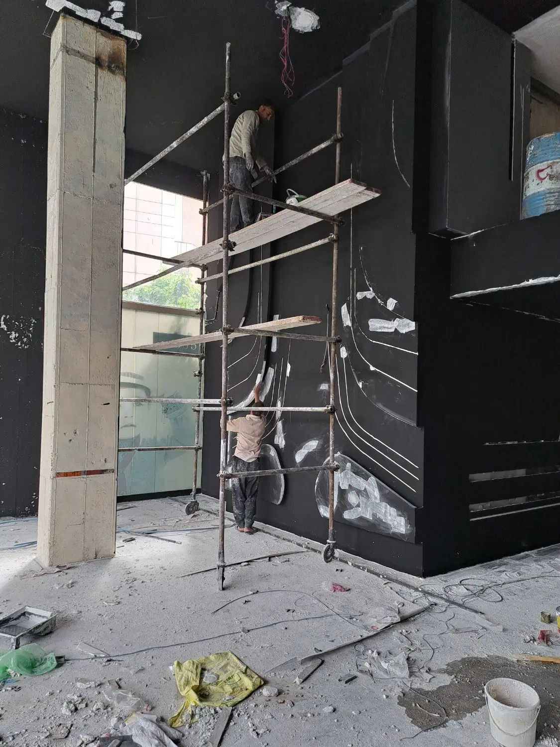 نقاشی و بازسازی ساختمان در دروس - تصویر 12