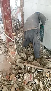 تخریب داخلی ساختمان در شهرک غرب