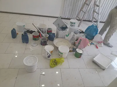 نقاشی ساختمان در تهرانپارس غربی