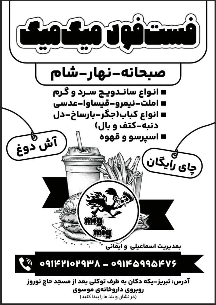 فست فود میگ میگ