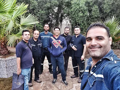 فولاد اکسین بخش اسلب یارد