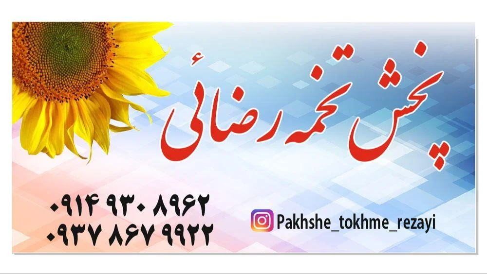 پخش تخمه رضائی