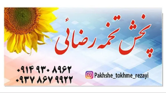 پخش تخمه رضائی