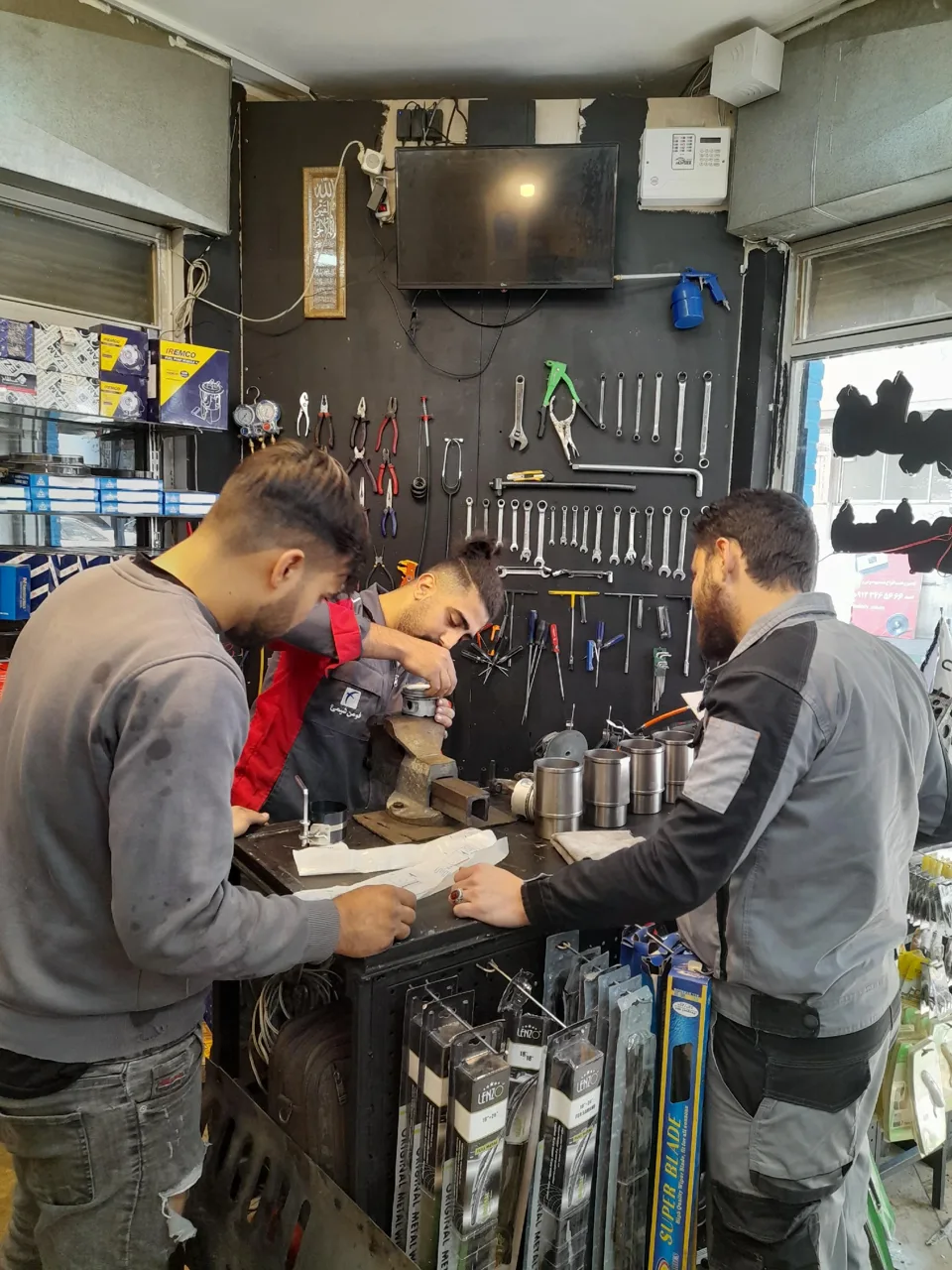 تنظیم موتور باتری سازی مکانیکی لوازم یدکی اسپرتی